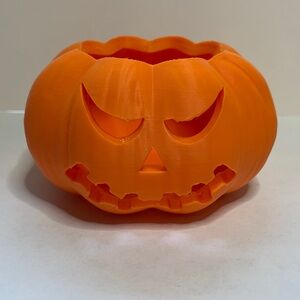 Spooky Orange Pumpkin Lantern